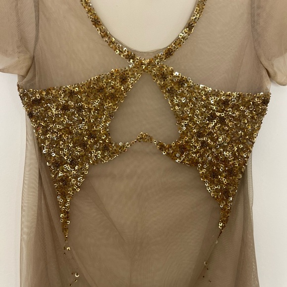 Original Miss Sixty Gold Sequin Top in Excellent condition. RARE! 👀✨ - Picture 4 of 7